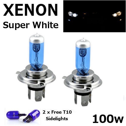 100w superwhite xenon 472 - h4,