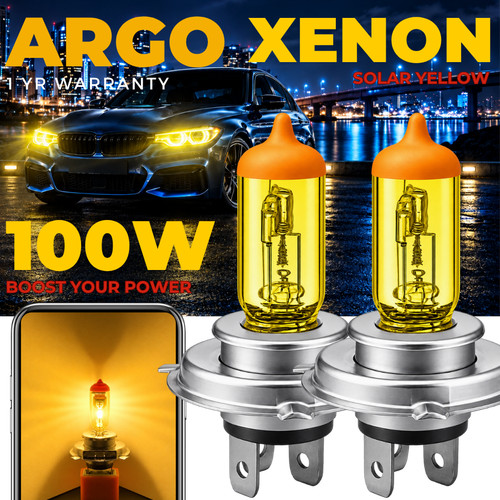 Xenon yellow headlight - yellow,