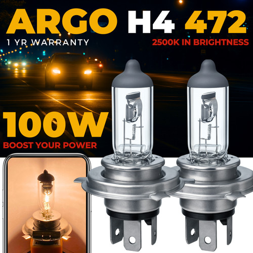 Halogen bulb headlight 100w - halogen,
