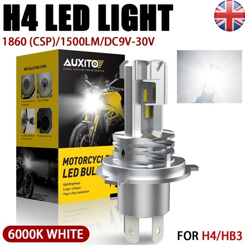 Led headlight bulbs xenon - h4,