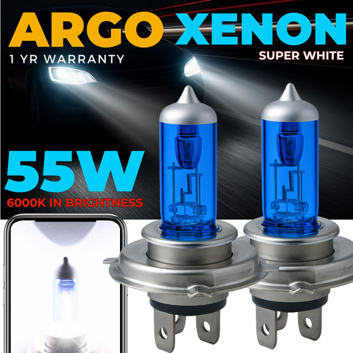 Xenon white super - h4,