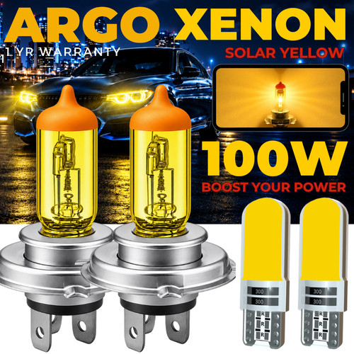 Xenon yellow 100w - 100w, headlight